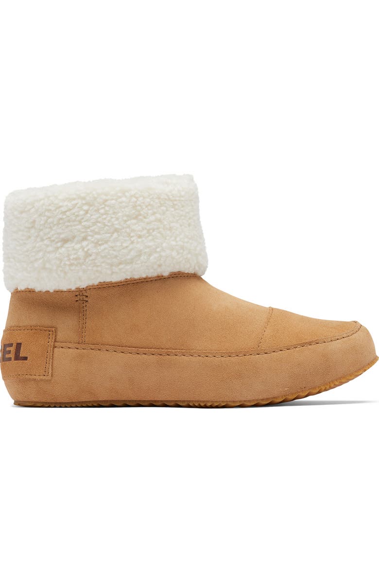 SOREL Go Stumptown Faux Fur Lined Bootie, Alternate, color, Tawny Buff/ Natural