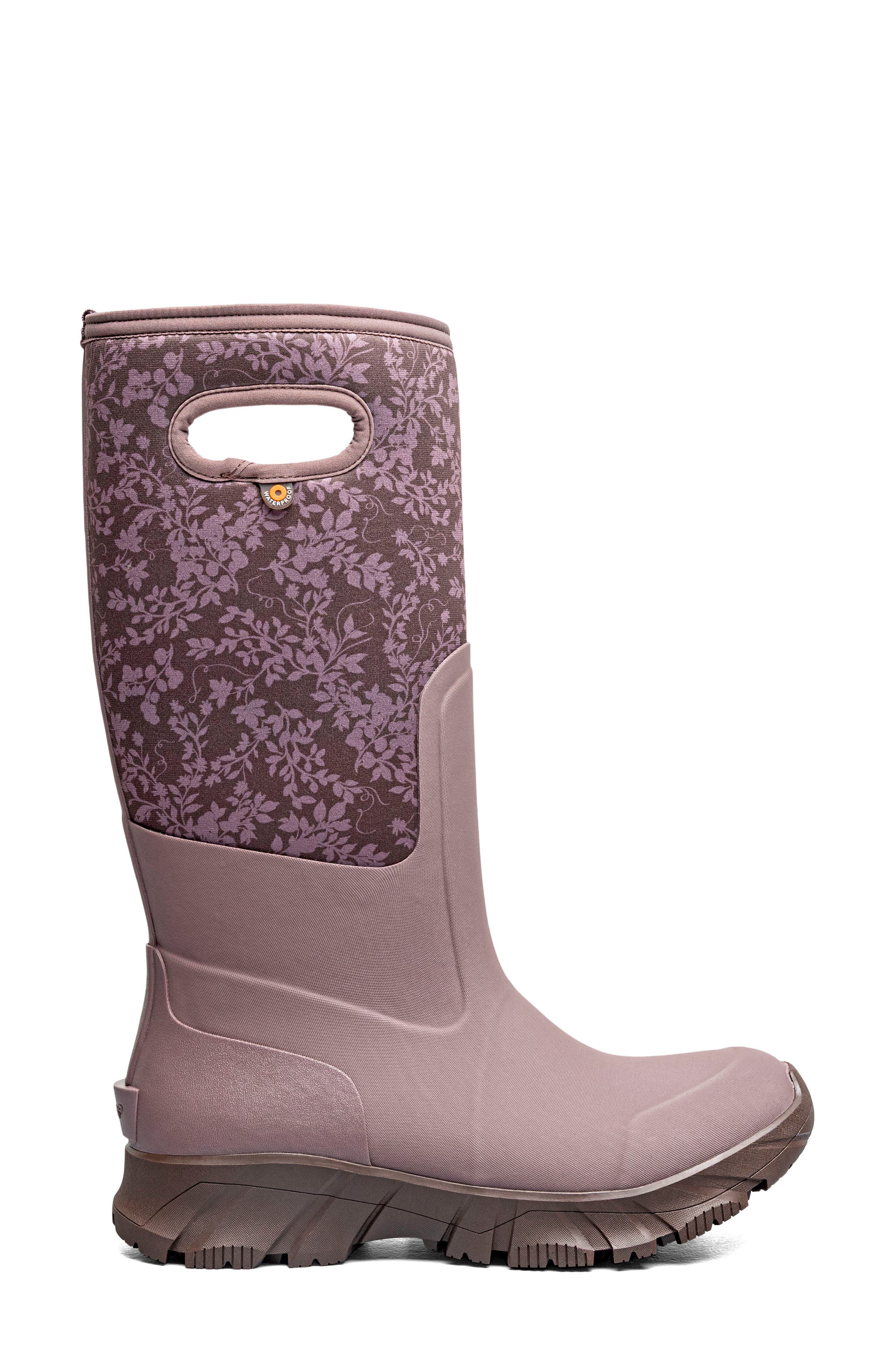 Whiteout II Waterproof Boot, Alternate, color, ROSE MULTI