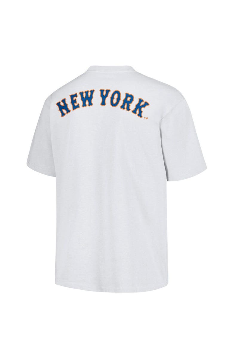 PLEASURES Men's PLEASURES  White New York Mets Mascot T-Shirt, Alternate, color, 