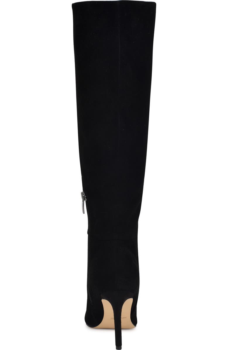 Nine West Richy Pointed Toe Knee High Boot, Alternate, color, Black