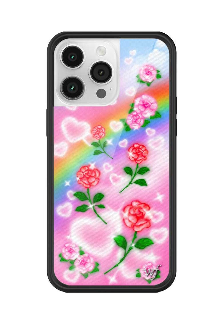 Heavenly Roses iPhone Case, Alternate, color, Pink