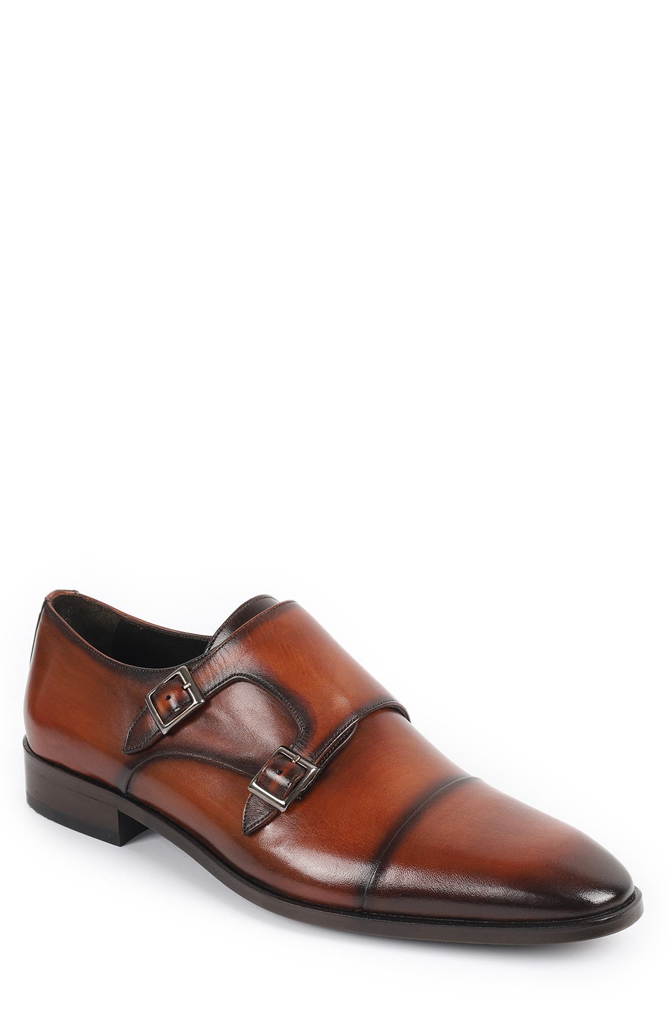 VELLAPAIS Vicolo Monk Loafer, Main, color, Cognac
