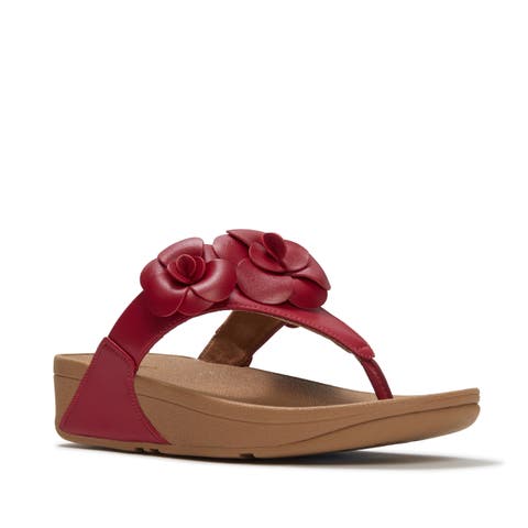 Lulu Flower Toe-Post Sandals