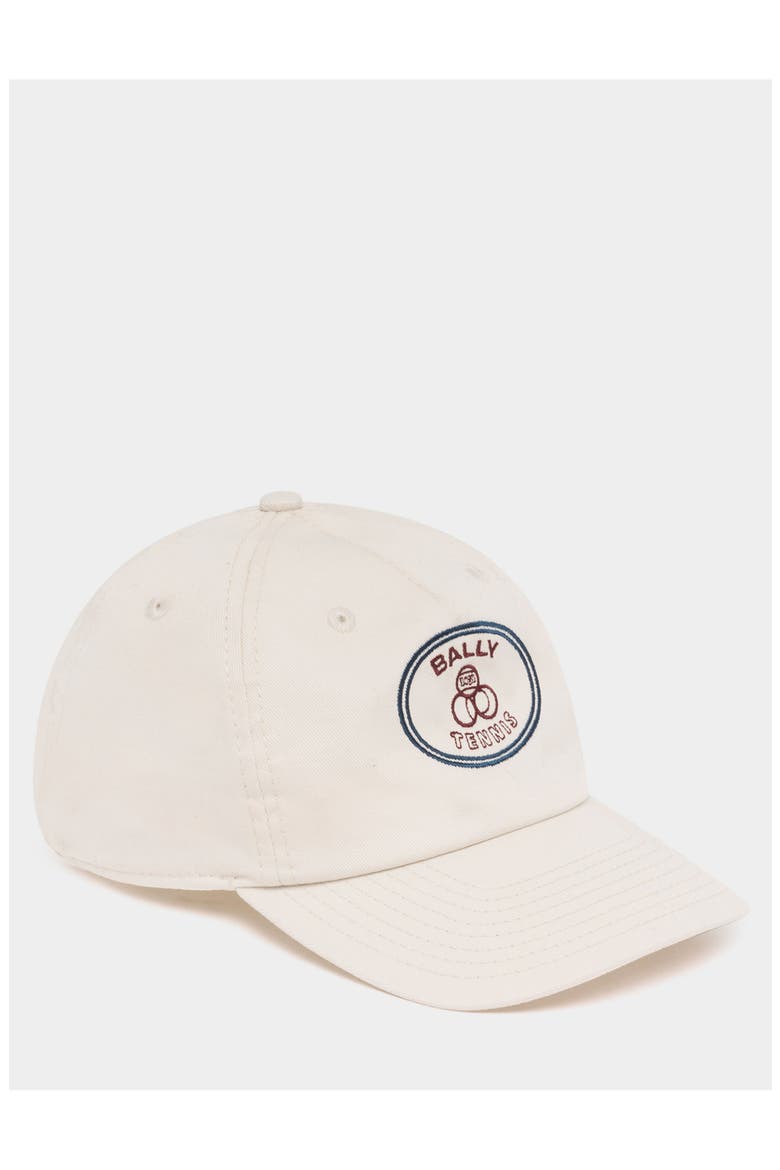 Tennis Collection Baseball Hat, Main, color, White