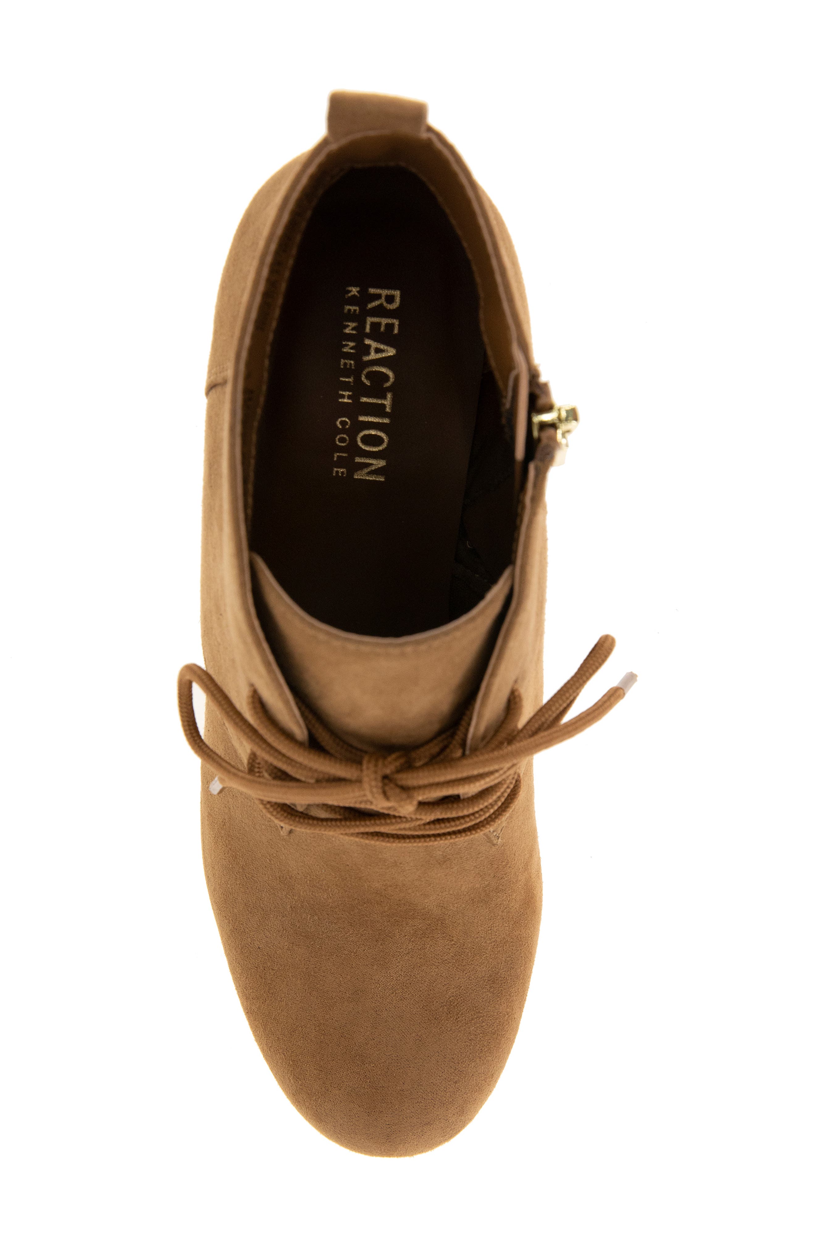 Reaction Kenneth Cole Deka Wedge Bootie, Alternate, color, Desert Micro