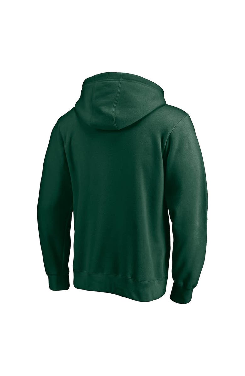 FANATICS Men's Fanatics Green Oregon Ducks Traditional Bevel Pullover Hoodie, Alternate, color, 