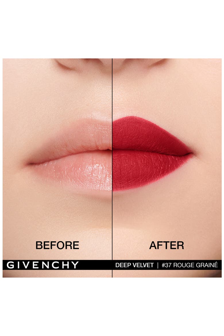 Le Rouge Deep Velvet Matte Lipstick, Alternate, color, 37 ROUGE GRAINE
