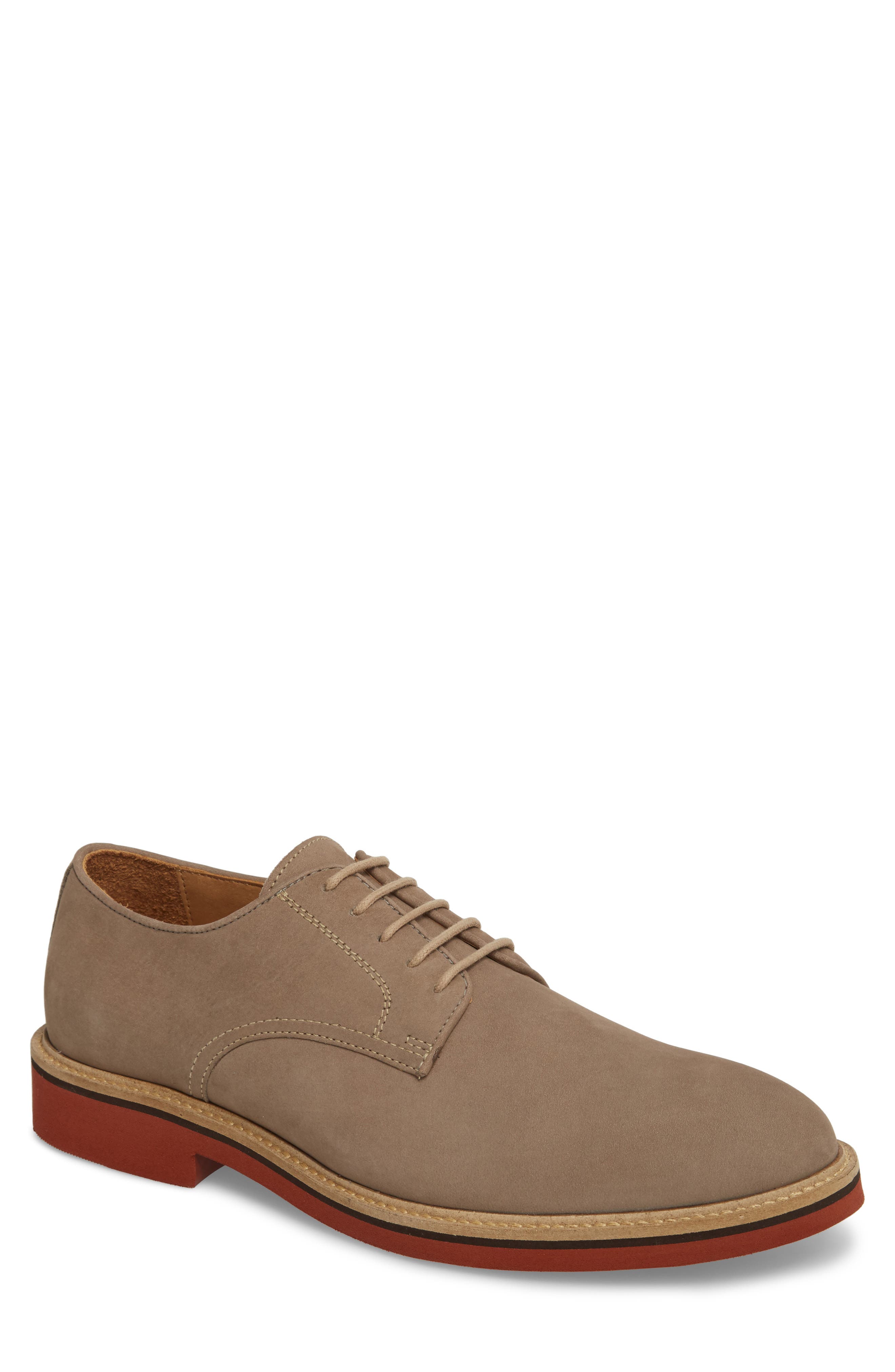 'Merick' Derby, Main, color, GREY NUBUCK