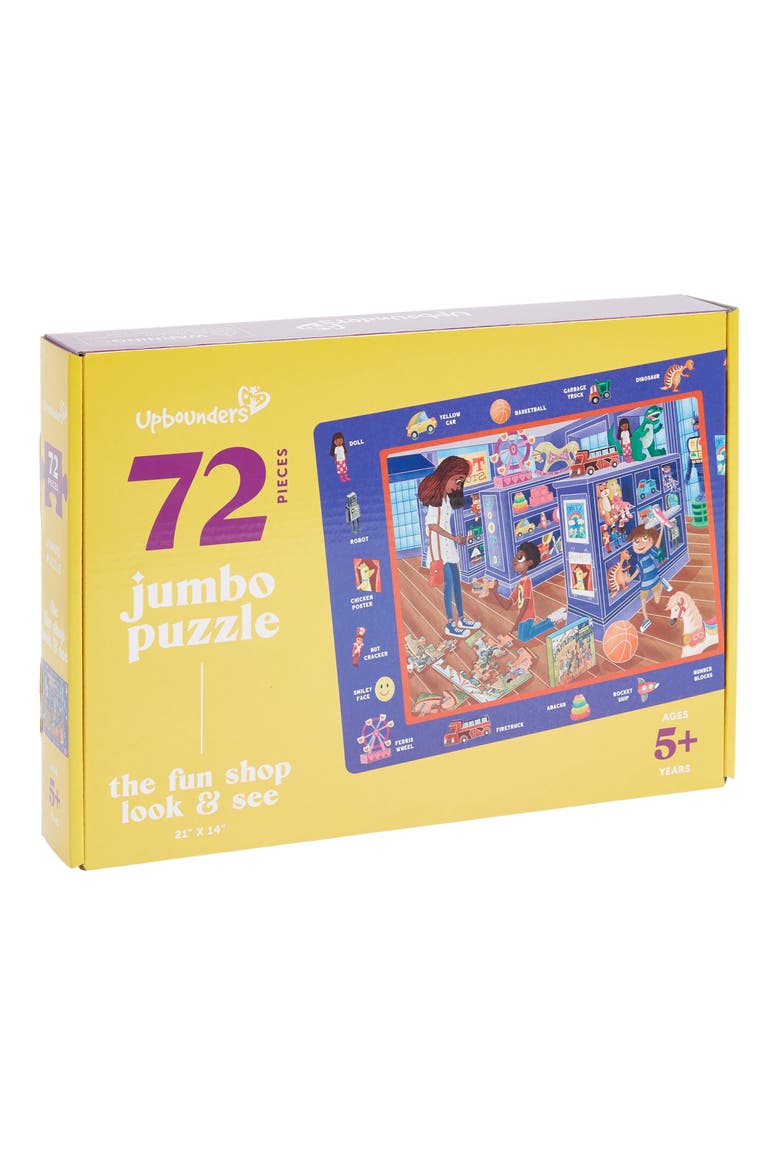 The Fun Shop Look & See 72-Piece Jumbo Puzzle, Main, color, NONE