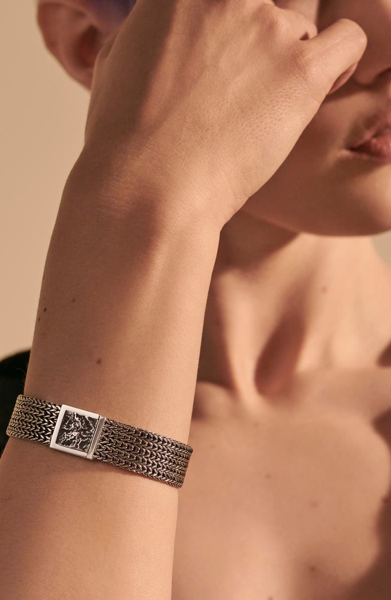 John Hardy Classic Chain Bangle, Alternate, color, Silver