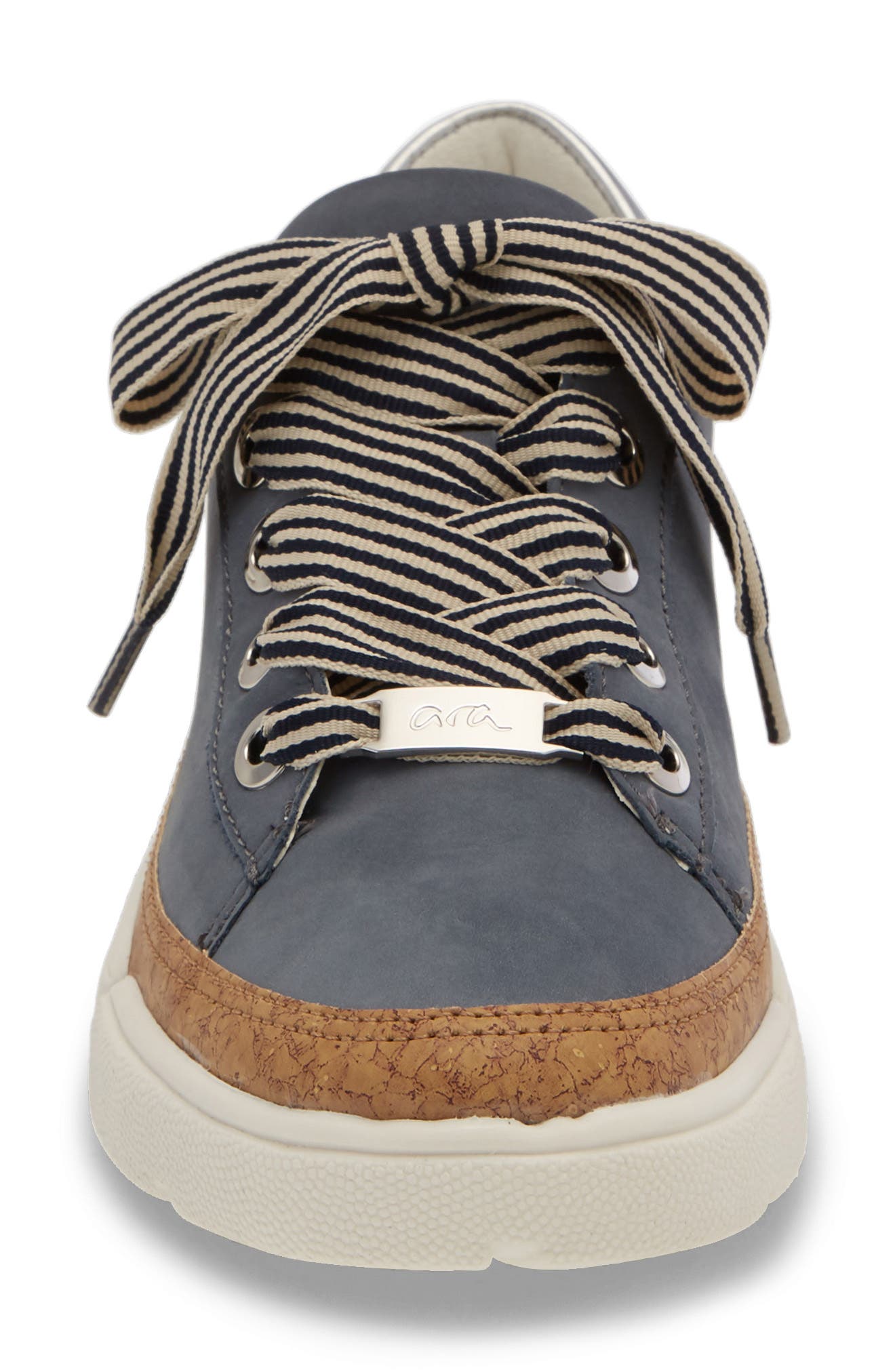 Renata Sneaker, Alternate, color, JEANS NUBUCK LEATHER