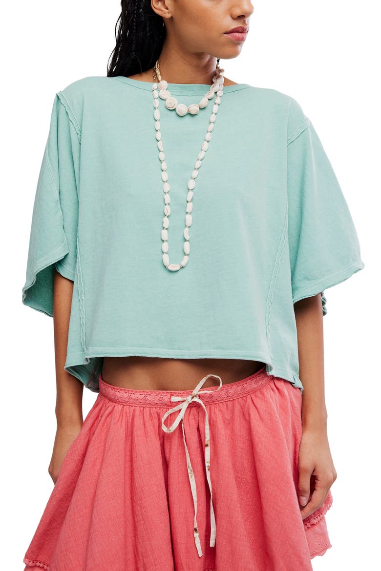 Next Level Batwing Oversize T-Shirt, Main, color, WASABI SAUCE