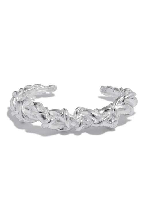 Completedworks Cuff Bracelet In Silver