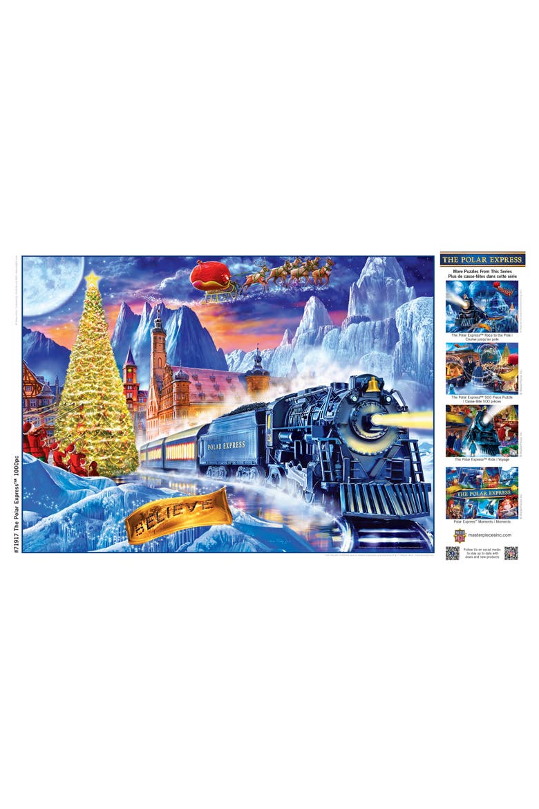 The Polar Express 1000 Piece Puzzle, Alternate, color, Multicolor
