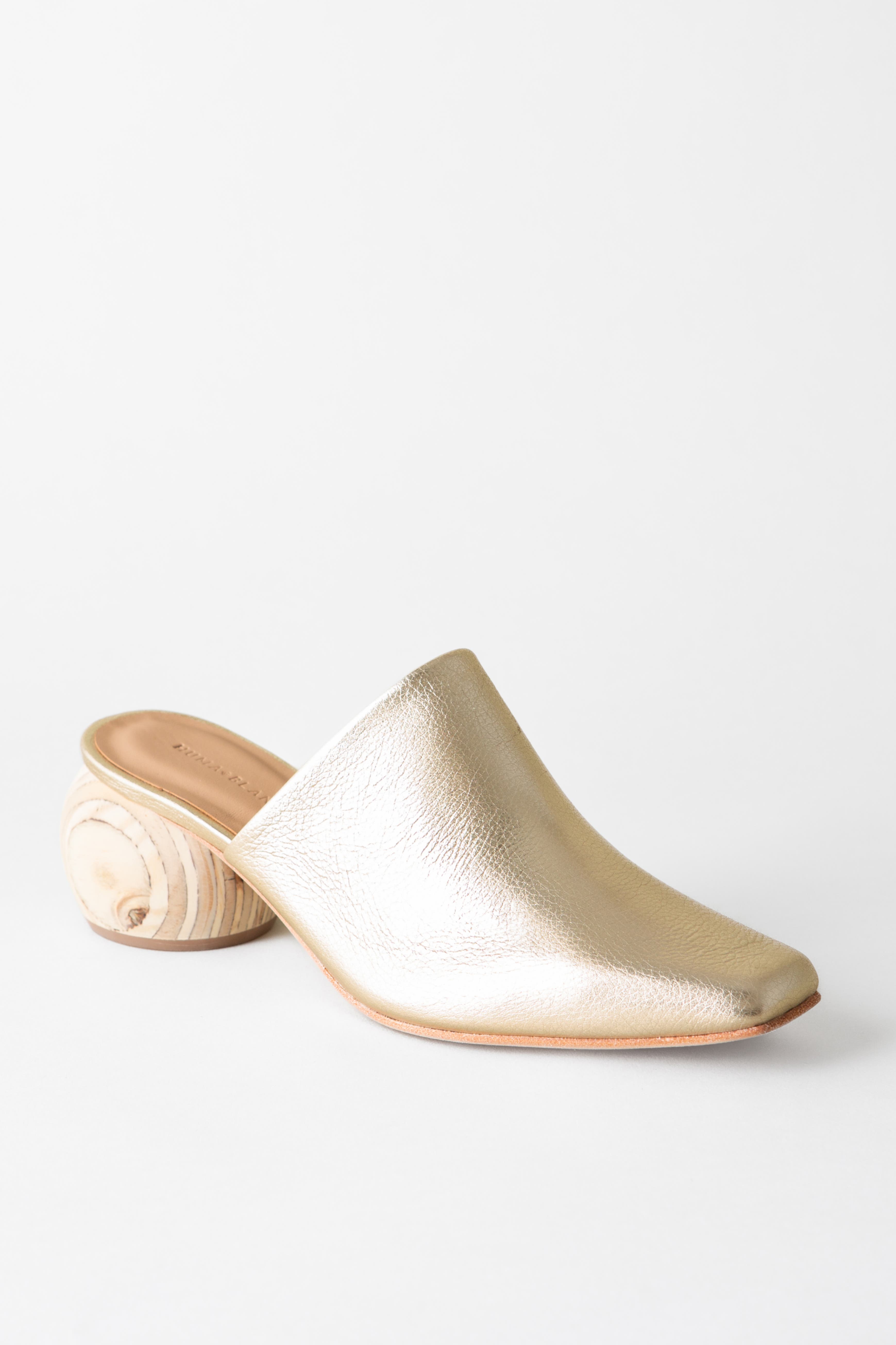 Huma Blanco Mina Mule, Main, color, Gold