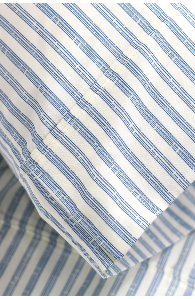 MELANGE HOME Stripe 400 Thread Count Cotton Duvet Set, Alternate, color, Grey