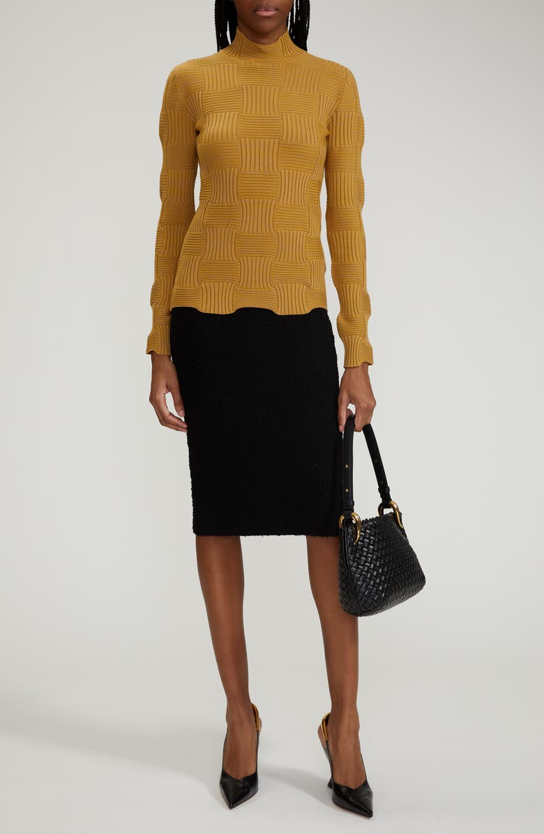 Bottega Veneta Mouliné Wool Sweater, Main, color, 