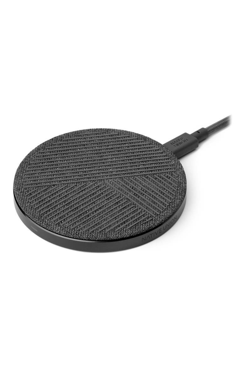 Drop Wireless Charging Pad, Main, color, SLATE