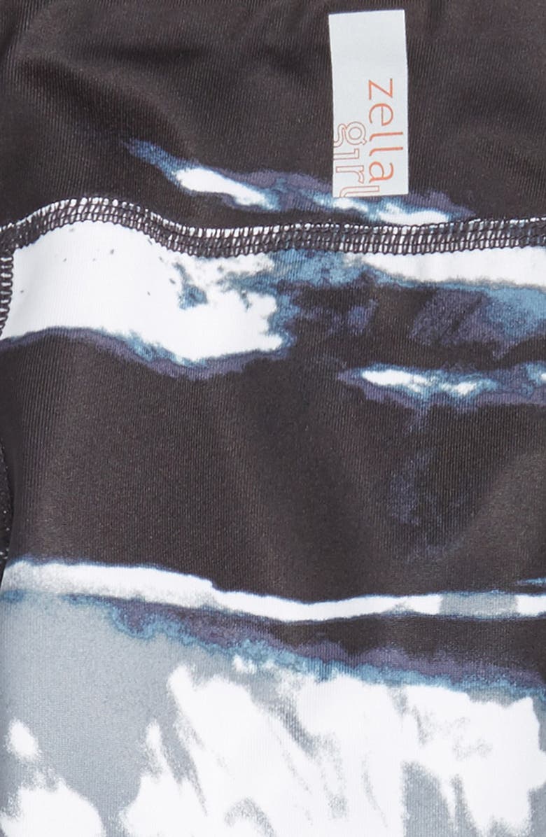 Zella Girl 'Freedom' Print Leggings, Alternate, color,