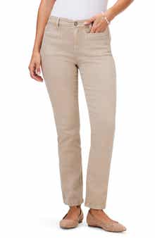 NIC+ZOE Patch Pocket Straight Leg Jeans