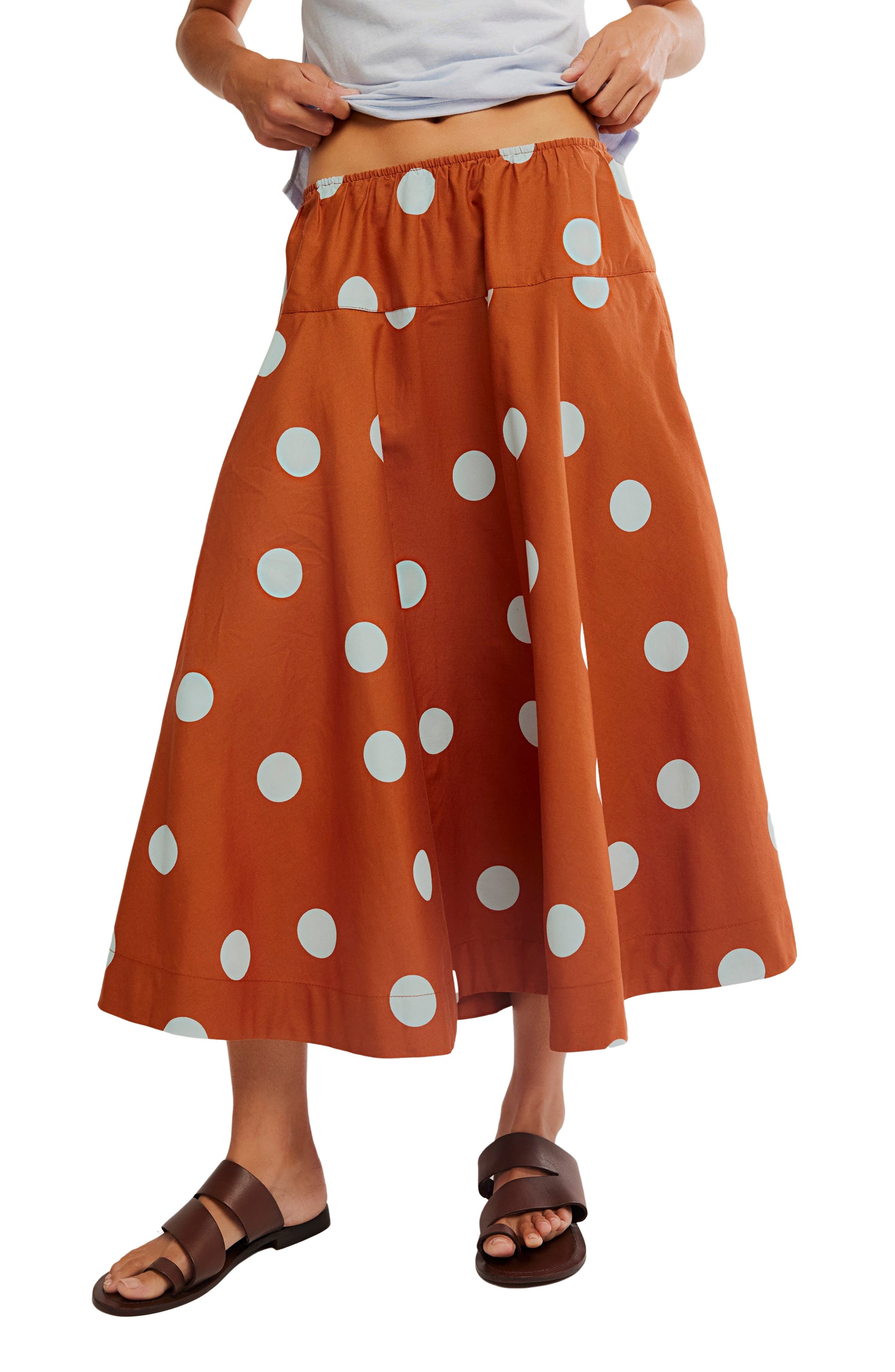 Free People Betty Drop Waist Maxi Skirt