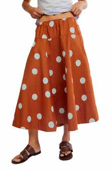 Free People Betty Drop Waist Maxi Skirt