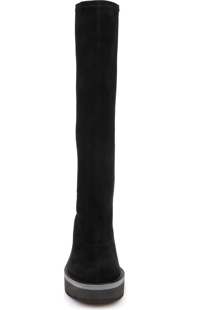 CLERGERIE ANKI Leather Knee-High Platform Boot, Alternate, color,