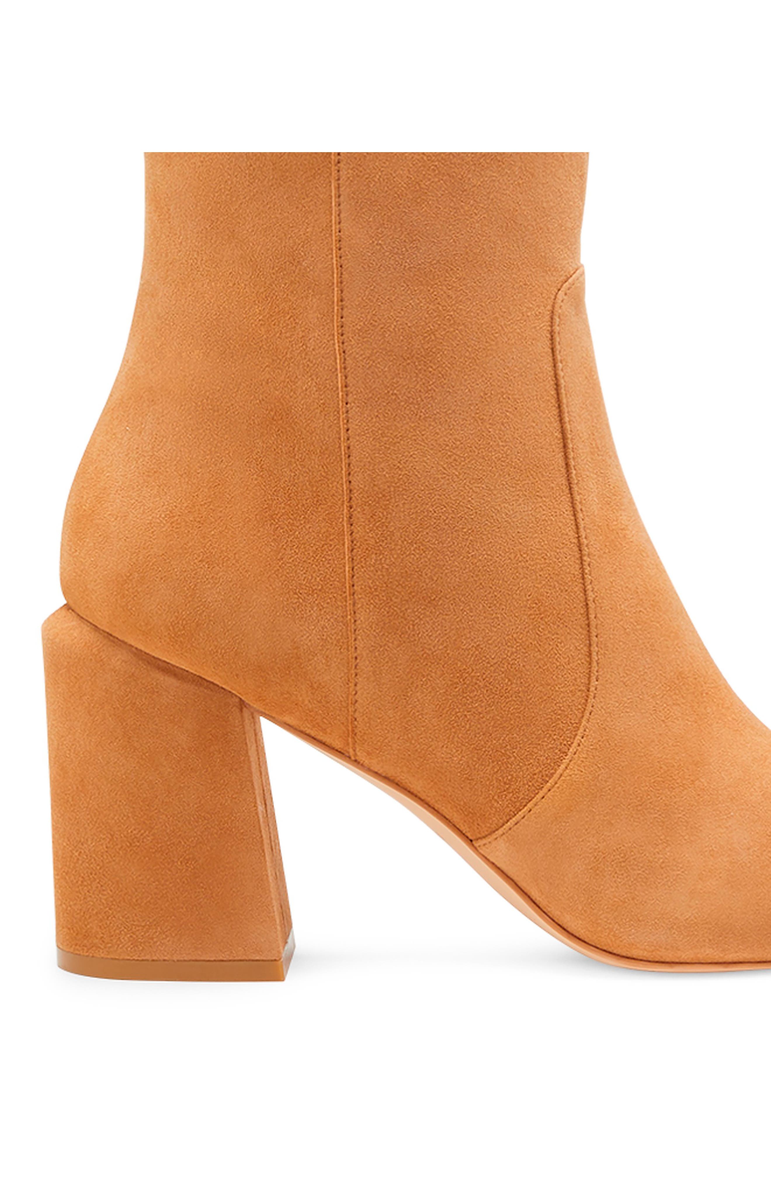 Stuart Weitzman Avenue Boot, Alternate, color, Almond