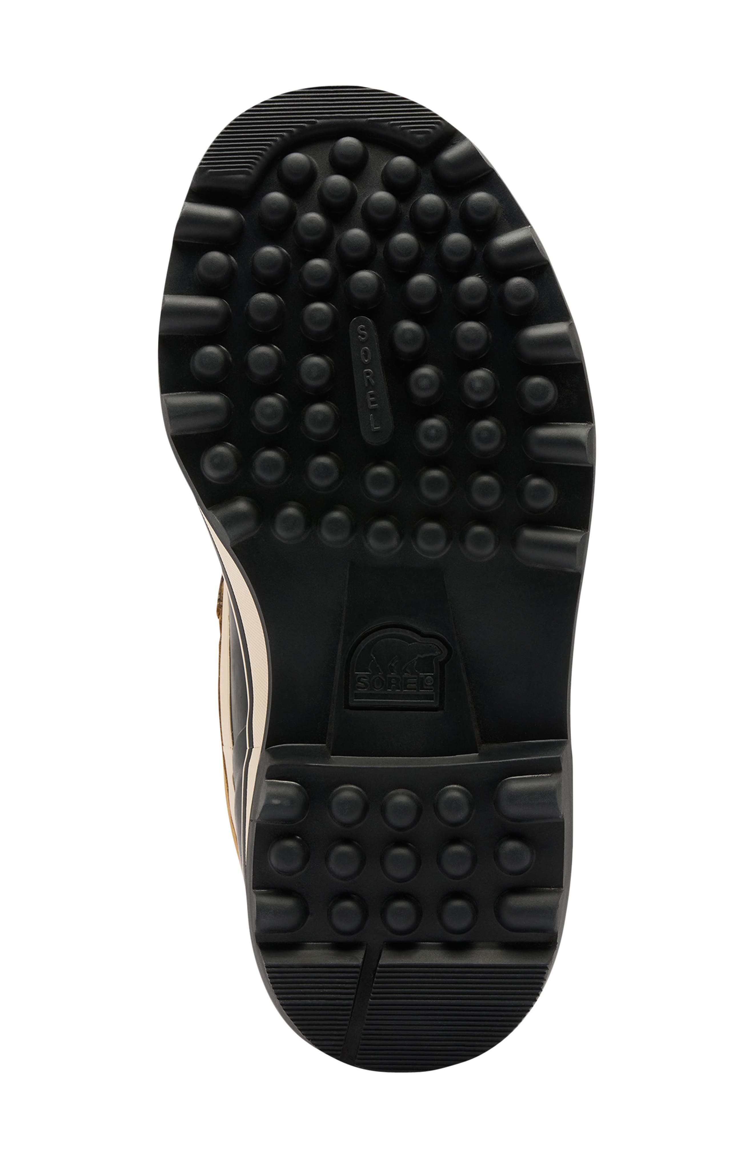 Kids' Caribou™ WP Waterproof Boot, Alternate, color, CARIBOU BUFF/ BLACK