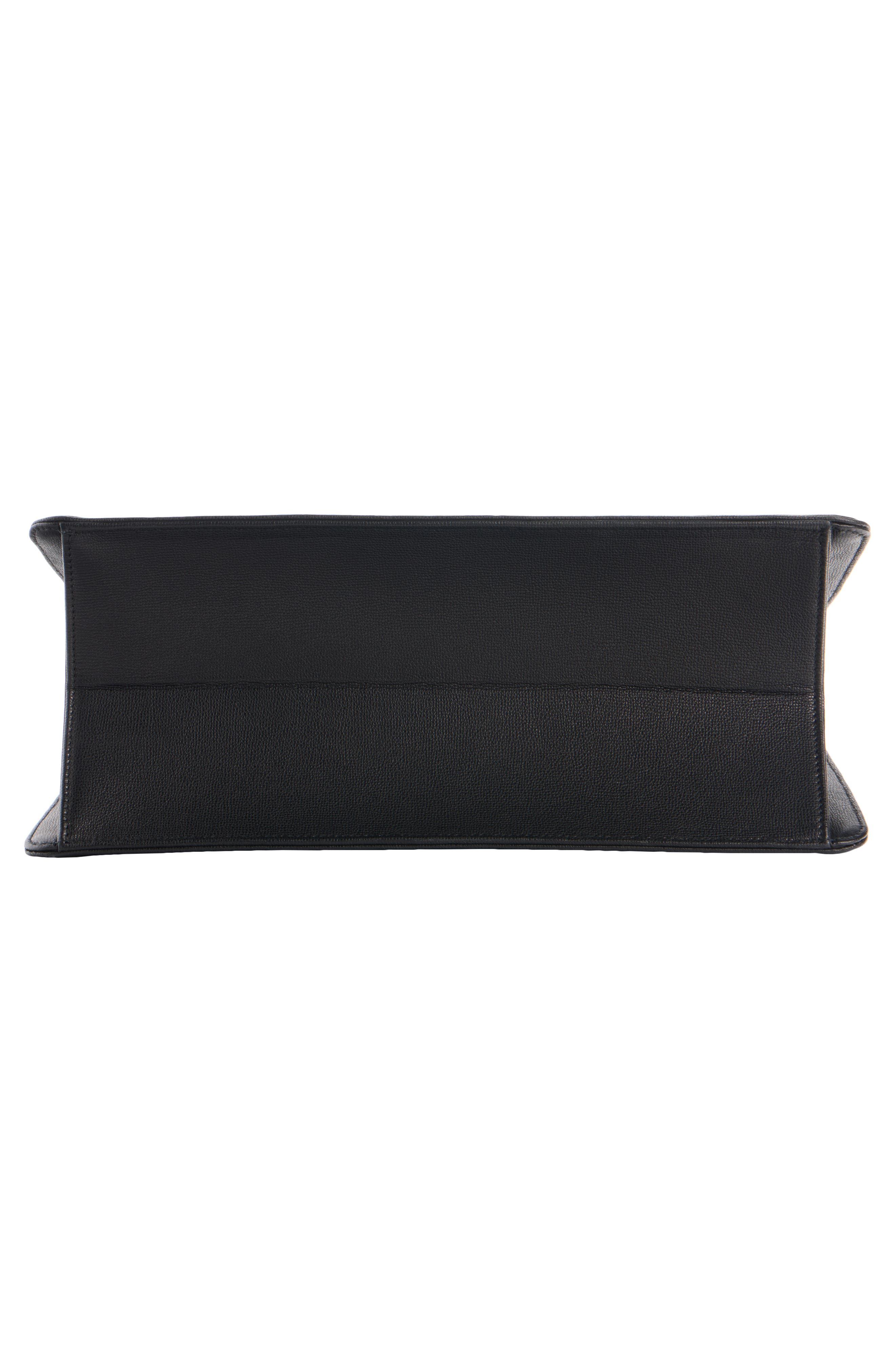 Balenciaga Textured Leather Briefcase, Alternate, color, 1000 Black