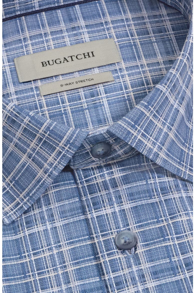 James OoohCotton® Button-Up Shirt, Alternate, color, INDIGO