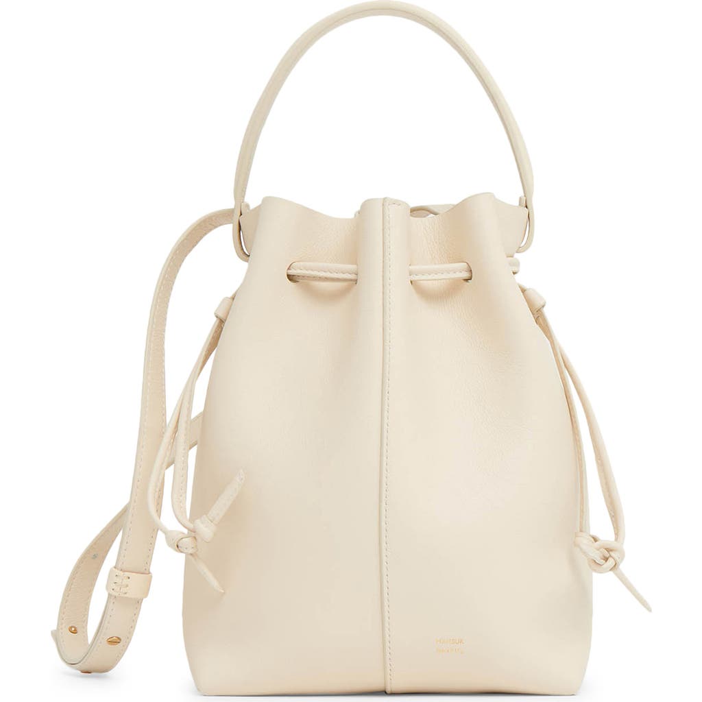 Mansur Gavriel Dea Leather Bucket Bag
