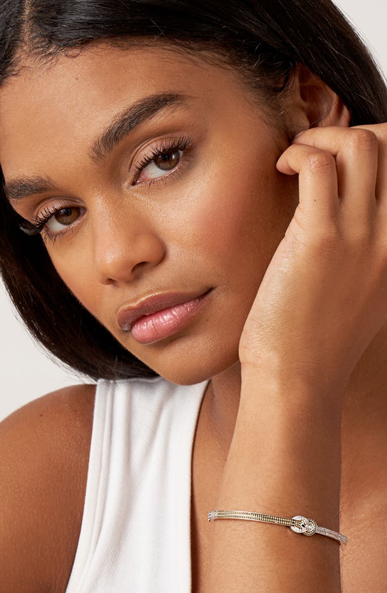 LAGOS Newport Bangle, Alternate, color, Diamond