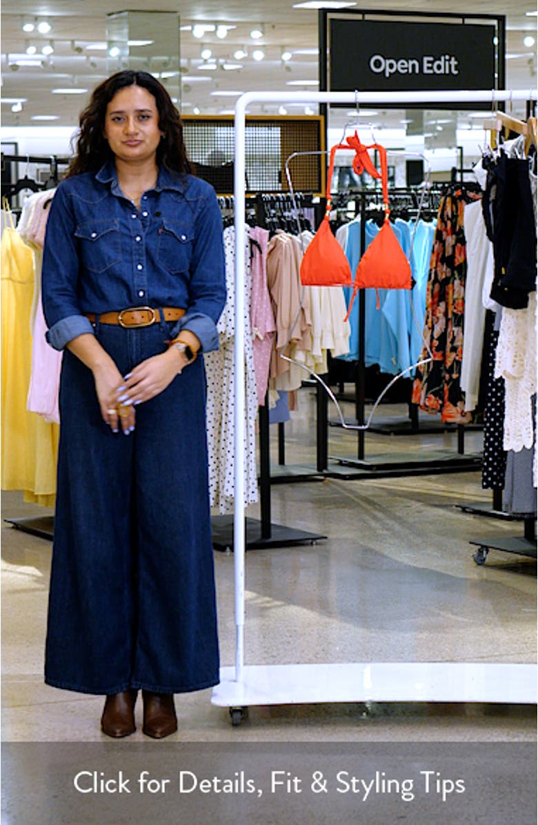 Paula Triangle Bikini Top, sales video thumbnail