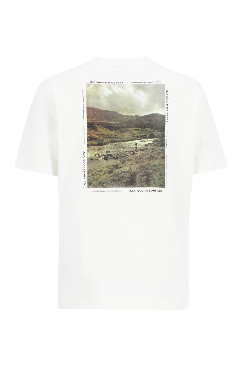 Barbour Parkend Photo Cotton Graphic T-Shirt, Alternate, color, Whisper White