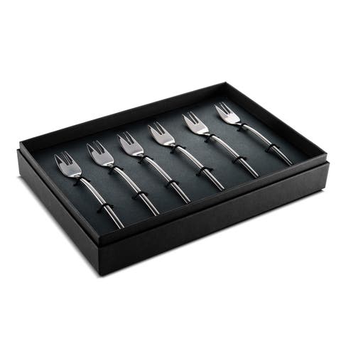 Due Cake Forks Gift Box Set - 6 Pieces