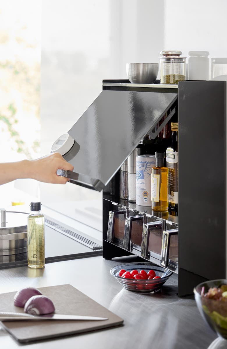 Yamazaki Countertop Spice Rack, Alternate, color, Black