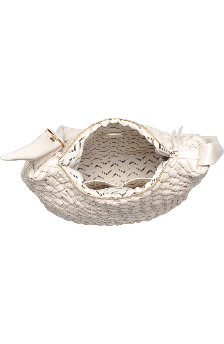 MODA LUXE Woven Crossbody Bag, Alternate, color, Oatmilk