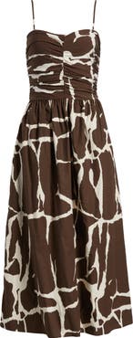 Rails Fisher Printed Midi Dress