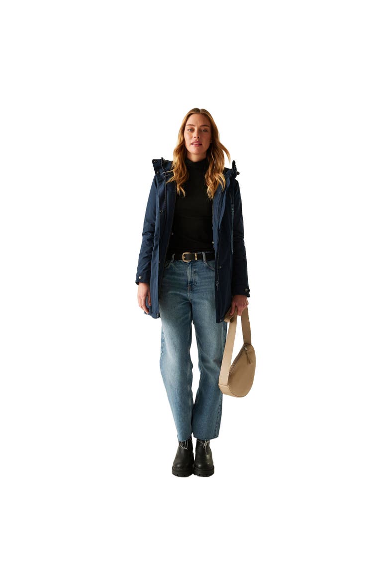 Valenta Waterproof Jacket, Alternate, color, Navy Blue