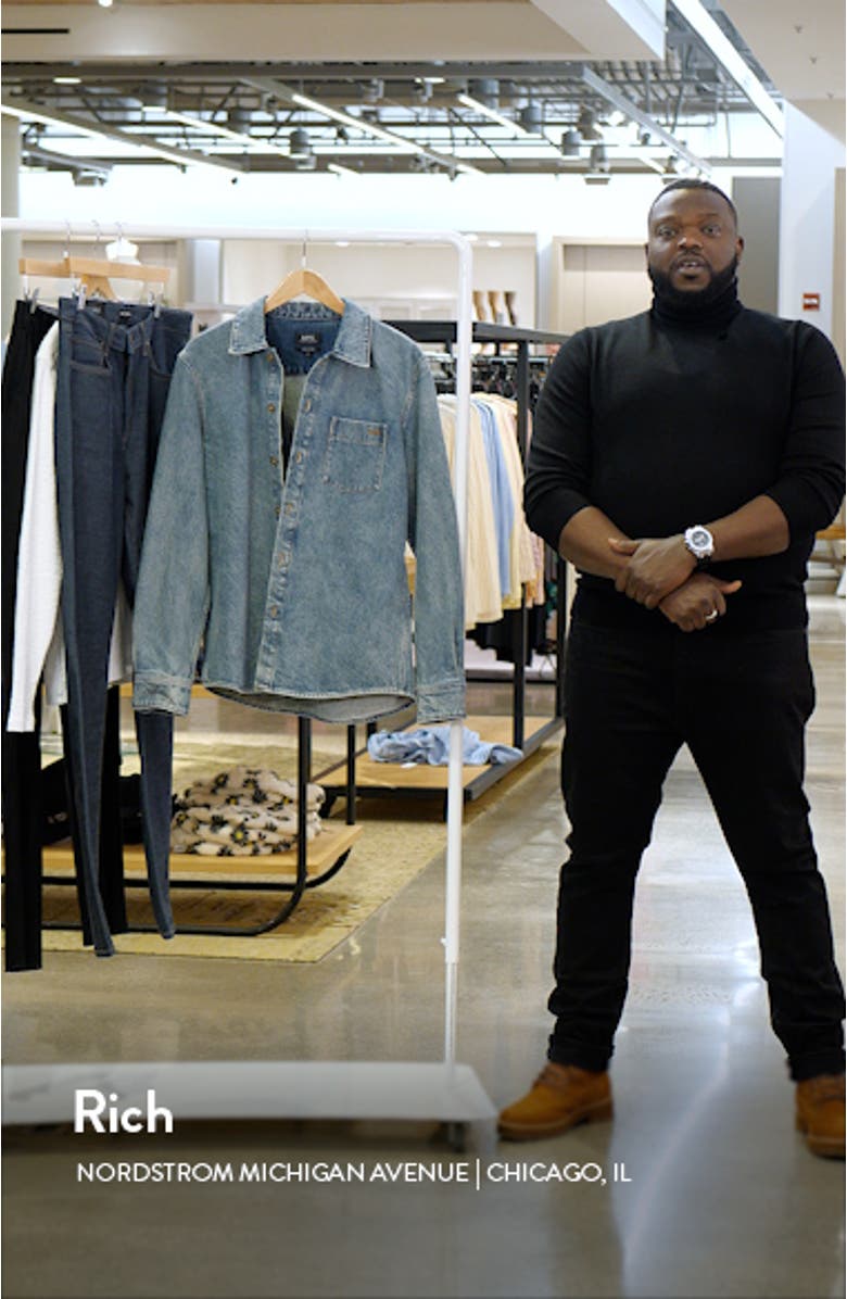 Surchemise Vittorio Brodee Denim Button-Up Shirt, sales video thumbnail