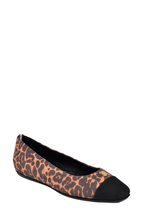 Bekim Faux Leather Flat