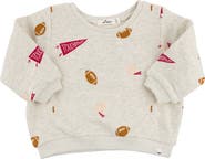 oh baby! Football Print Brooklyn Boxy