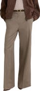 Reiss Adie Wide Leg Wool Blend Trousers