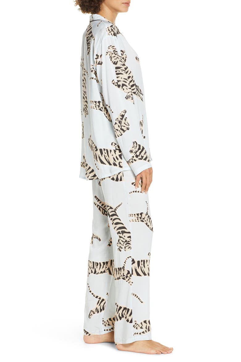 Mia Pajamas, Alternate, color, TIGER SKY