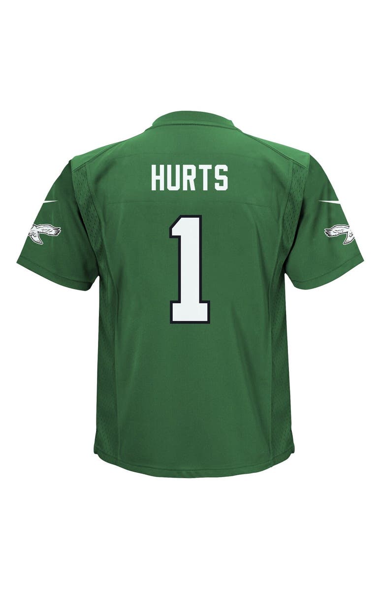 Nike Toddler Nike Jalen Hurts Kelly Green Philadelphia Eagles Game Jersey, Alternate, color, Kelly Green