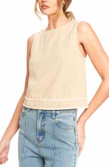 Solid Sleeveless Top