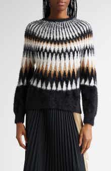 Reiss Indi Fuzzy Fair Isle Sweater