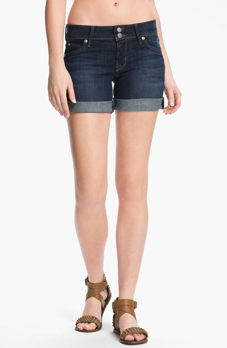 Hudson Jeans 'Croxley' Cuff Denim Shorts, Main, color,