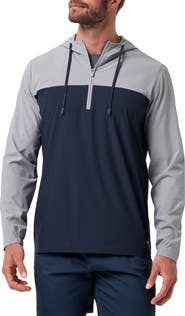 TravisMathew Meridian Quarter Zip Tech Hoodie
